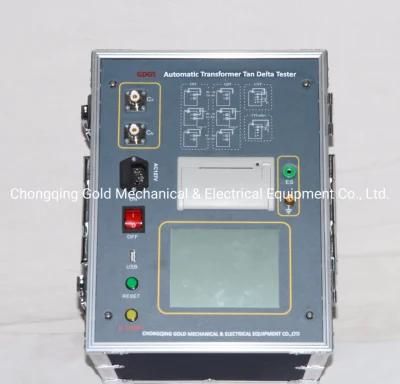 Gdgs Transformer Power Factor Tester Tan Delta Tester