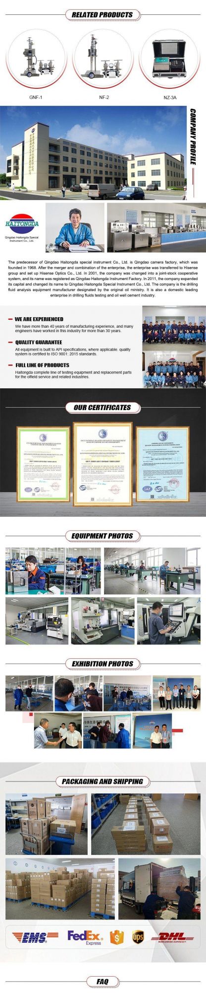 Differential Sticking Tester for drilling fluid test /NF-2