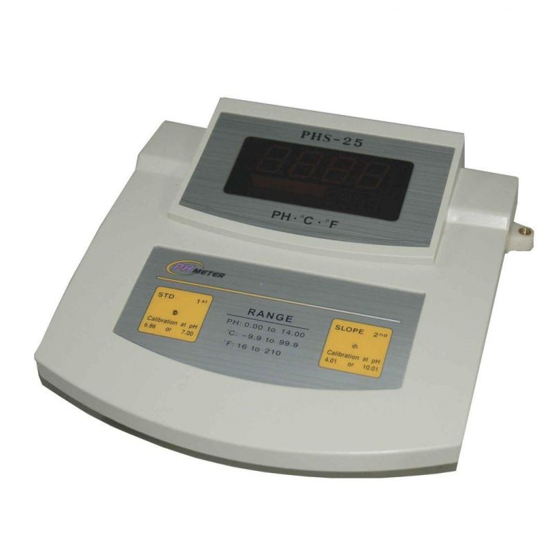 Portable pH Meter Tester, Digital pH Meter Phs-25