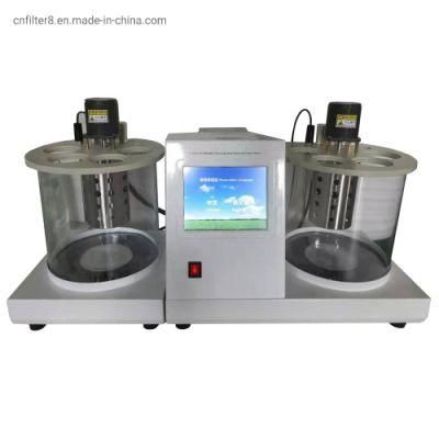 Vst-2000d ASTM D445 Kinematic Viscosity Index Tester/Automatic Oil Viscosity Testing Equipment