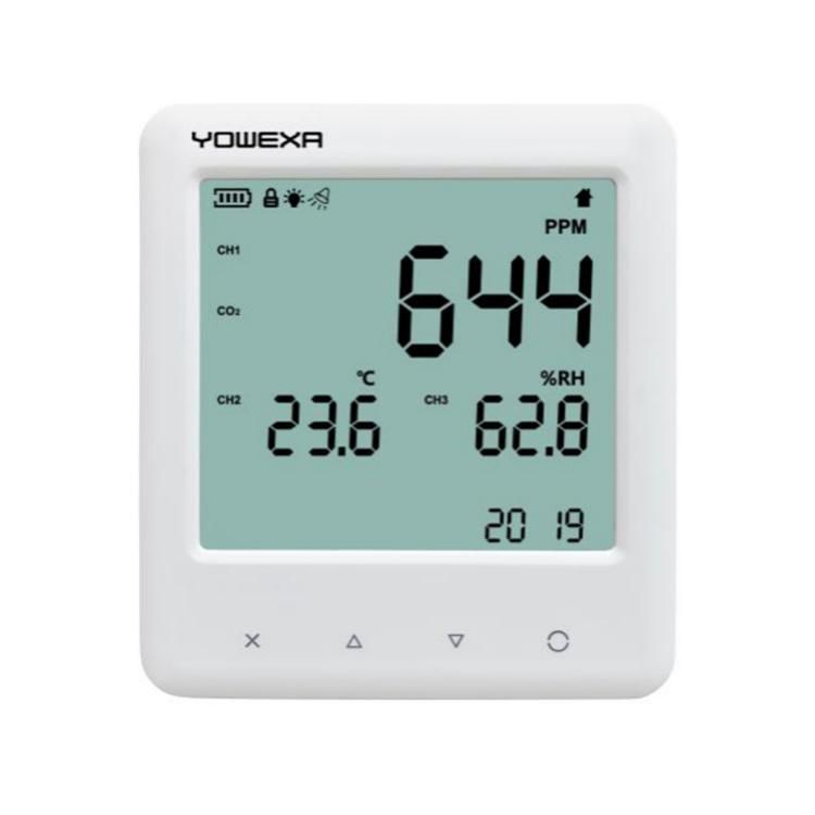 Yem-40c Digital Thermometer Hygrometer Air Quality CO2 Monitor