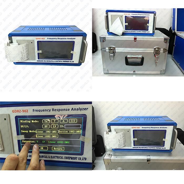Sfra Power Transformer Winding Deformation Diagnosing Tester Sweep Frequency Response Analyzer