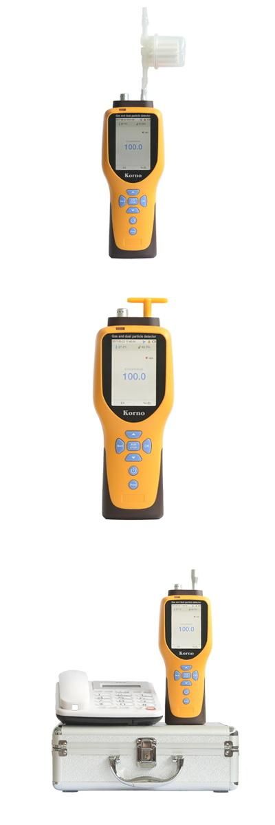 Portable Gas Detector 3 in 1 Gas Detector Multi-Gas Detector with Alarm (CO, H2S, EX)