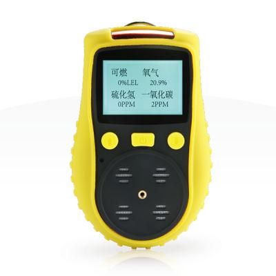 Multi 4 in 1 Gas Alert Detector for Industry Security