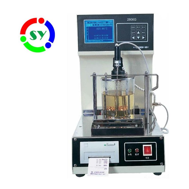 Sy-2806h Automatic Asphalt Softening Point Tester