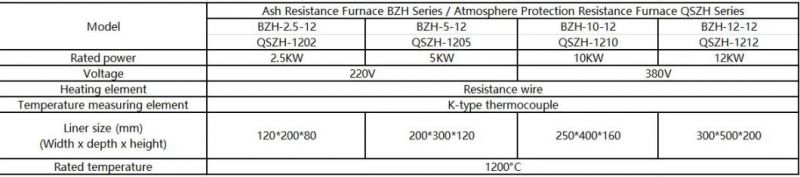 Bzh Series Electric Resistance Furnace
