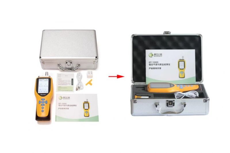 Portable Laser Dust Pm2.5 Particle Counter