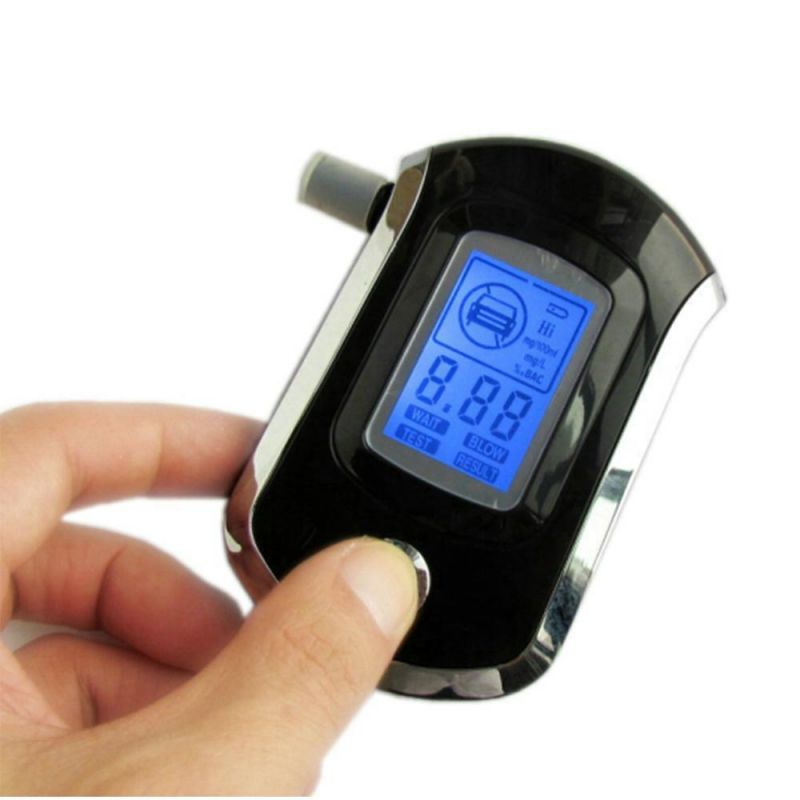 Wholesale Manufacturer ODM OEM Portable Mini Digital Alcohol Tester Breathalyzer LCD