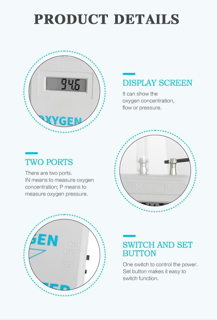 Medical Oxygen Meter for Psa Oxygen Concentrator