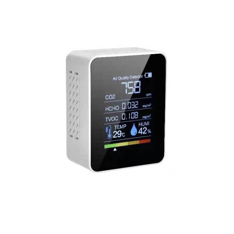 5 in 1 Multifunctional Digital CO2/Tvoc/Hcho CO2 Meter CO2 Detector Monitor