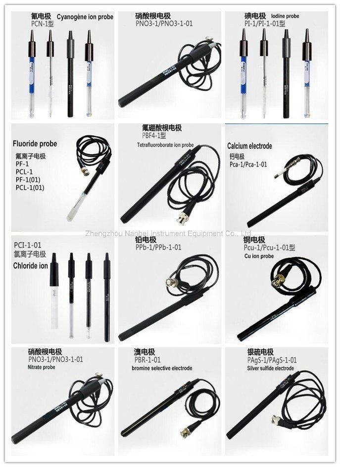 Calcium Concentration Test Ion Probe in Drinking Water