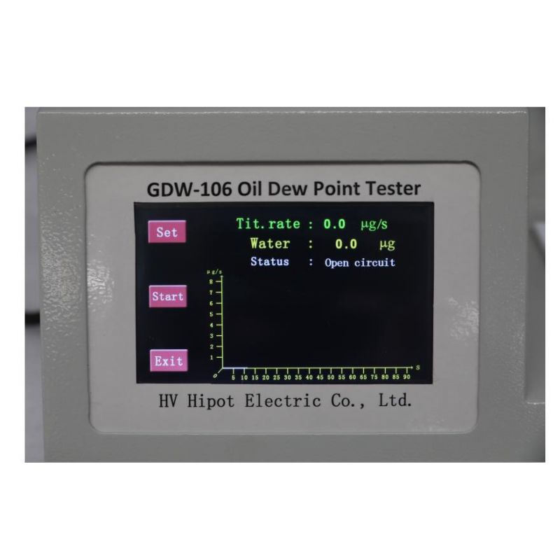 GDW-106   Oil Water Content Detector /Karl Fischer Coulometric Titrator for transformer