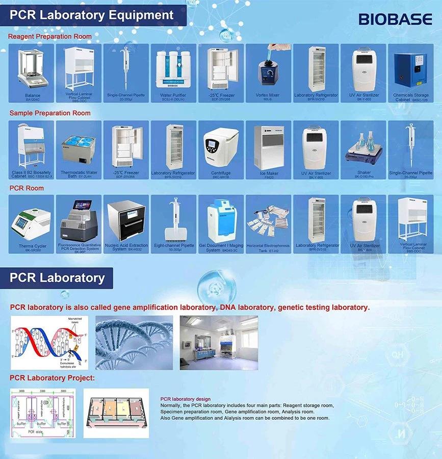 Biobase Factory Direct Sale Touch Color Screen Classic PCR Thermal Cycler Machine