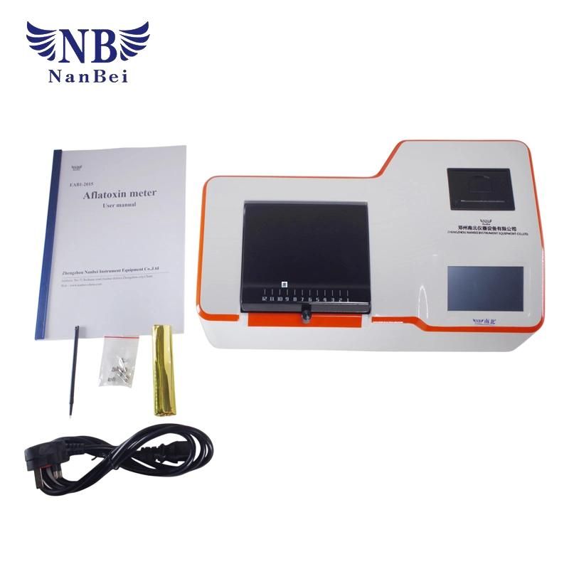 Microcomputer Control Intelligent Portable Digital Aflatoxin Tester