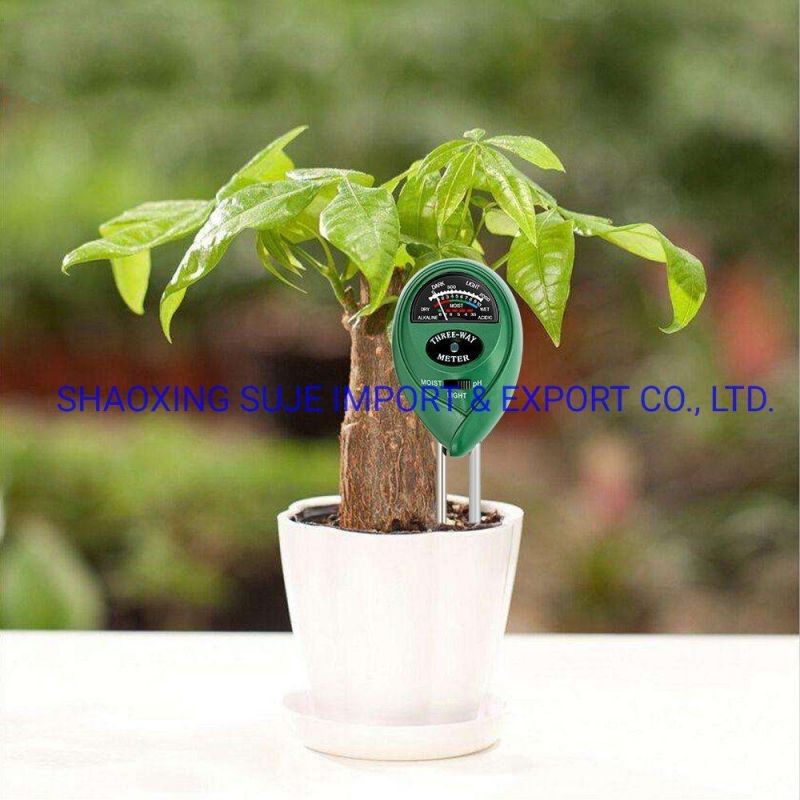 Test Kit 3-in-1 Soil pH Meter Soil Tester pH Meter for Plant Moisture Meter