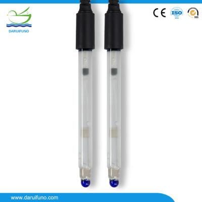 Double Salt Bridge High Temperature Glass pH/ORP Probe Electrode Sensor for Industrial Water Treatment