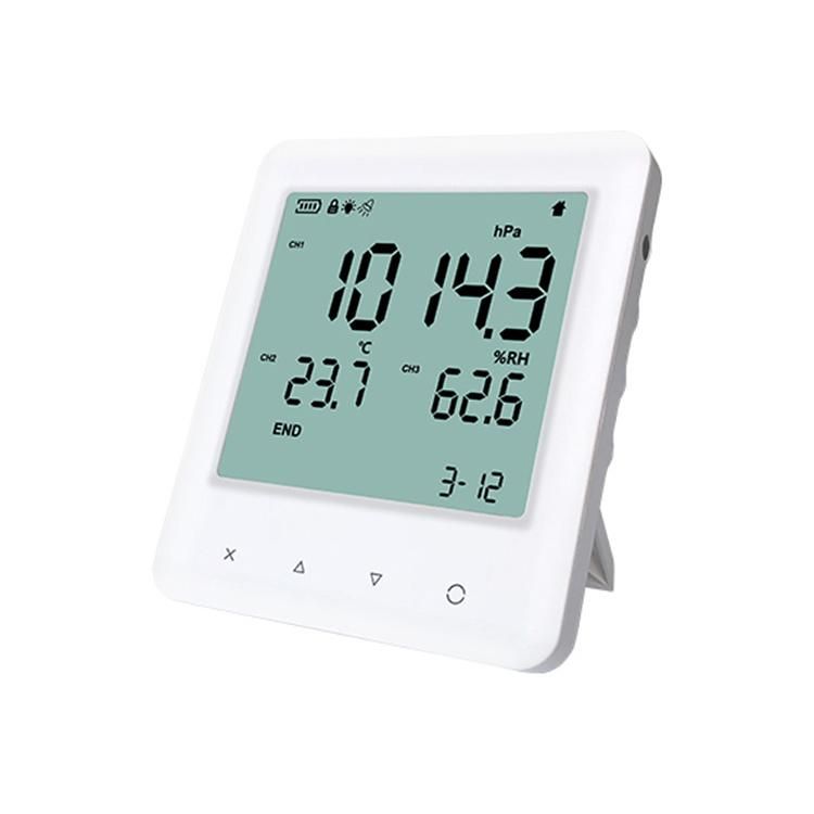 Yem-70L Environment Monitoring Meter Thermometer Hygrometer Gauge Air Pressure Data Storage Gauge Temperature Humidity Monitor