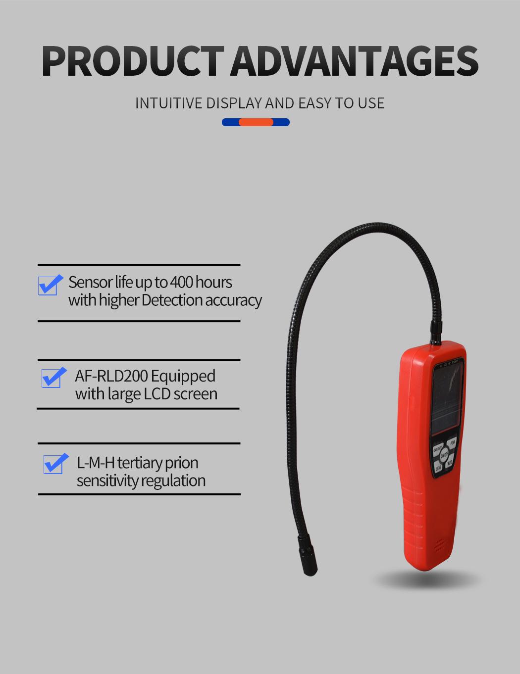 Halogen Leak Detector Ld-200refrigerant Leak Detector