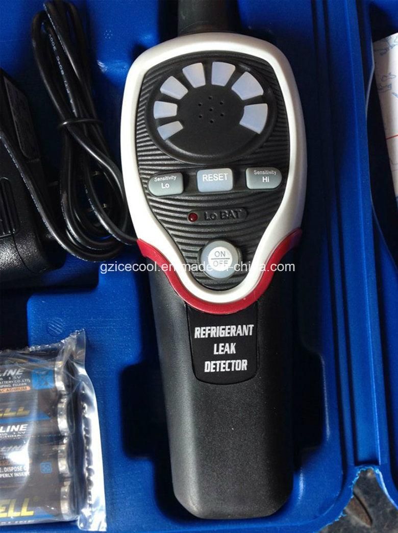 Portable Refrigerant Gas Halogen Leak Detector Rld-382p for Various Gas R22, R134A, R123, R23, R404A