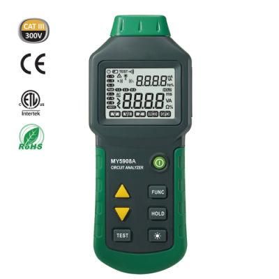 Trms AC Low Voltage Distribution Line Fault Tester Circuit Analyzer