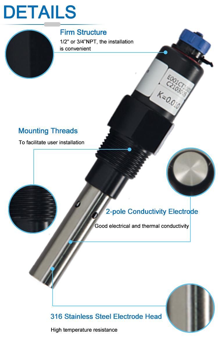 Online Asc Probe Salinity Sensor with a Protective Cover