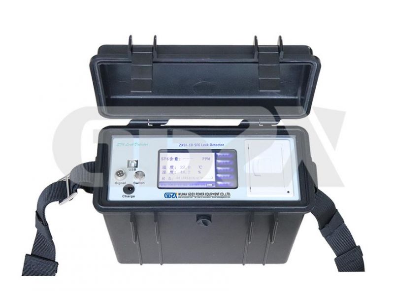 Portable SF6 Gas Trace Leakage Detector With Touch Color LCD