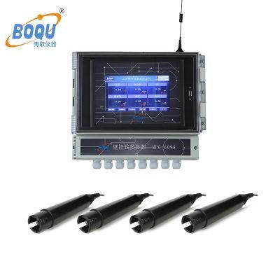 Boqu Mpg-6099 Measuring pH/Ec/Do/Ammonia for Aquaculture and Fish Farming Fresh Water Application Online Digital Multi-Parameters Controller