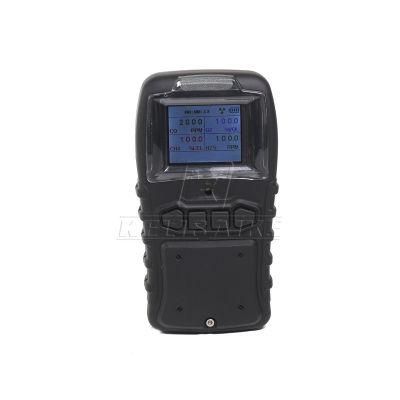 Portable Multi Gas Detector Ce Rechargeable Battery