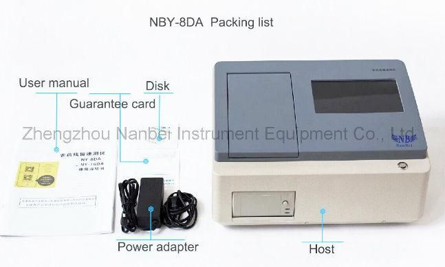 Fruit Testing Instruments Pesticide Residue Rapid Test