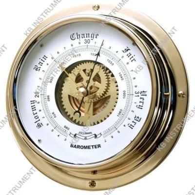 Nautical Barometer Brass Case Dial180mm