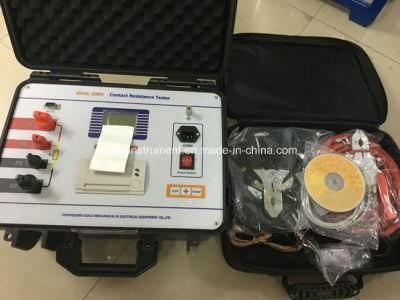 Gdhl-100A/200A Breaker Contact Resistance Tester Switchgear Micro Ohm Meter