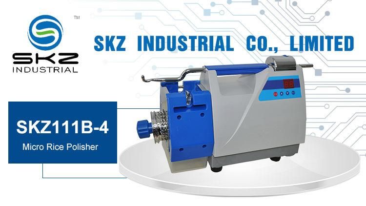 Skz111b-4 Electric Small Paddy Polisher for Laboratory Seed Sample Rice Polisher Testing Machine