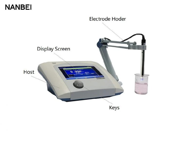 Touch Screen Ion Meter Calcium Sodium Nitrate Chloride Tester