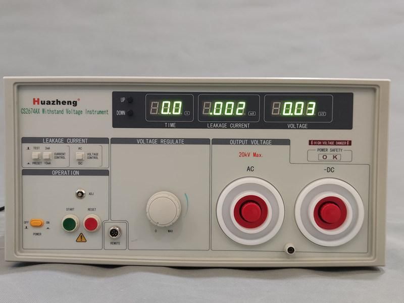 AC Hipot Electric Safety Analyzer 5kv/20mA 10kv Withstanding Voltage Tester
