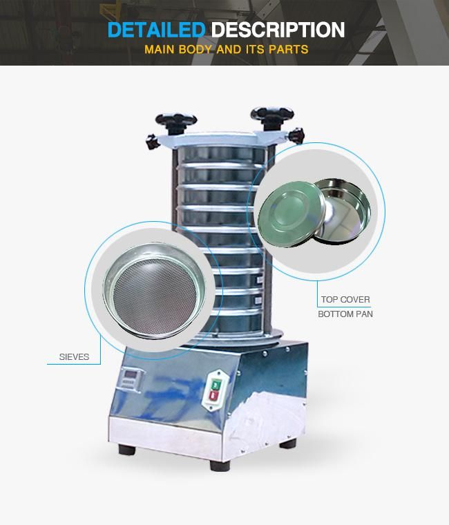 Standard Test Sieve Particle Size Analysis Test Sieve