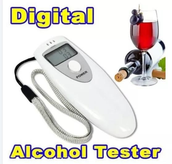 LED Display Digital Portable Breath Personal Breathalyzers Handheld Digital Breathalyzer Breath Alcohol Breathalyzer