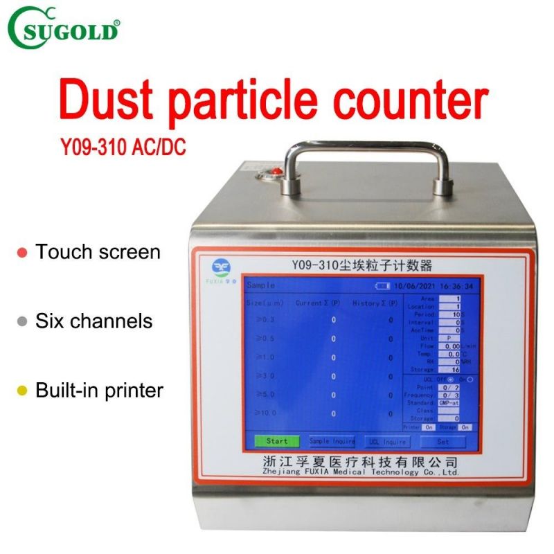 Y09-310acdc 28.3L/Min Laser Airborne Particle Counter