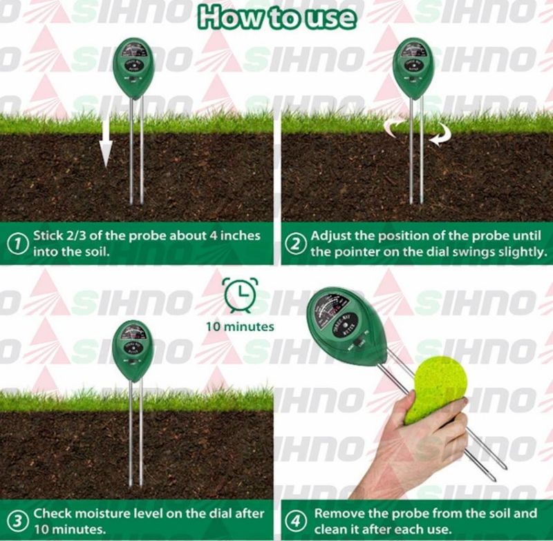 3 in 1 Soil Meter