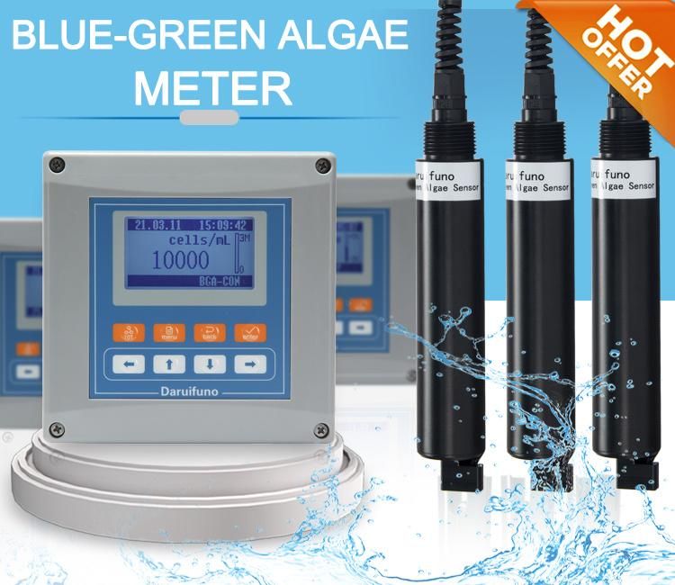 LCD Display Water Blue-Green Algae Analyzer Digital Bag Meter for Water Treatment