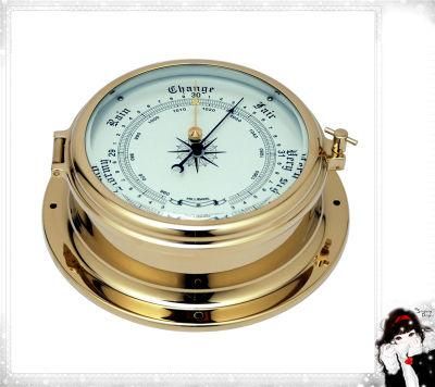 Nautical Barometer Brass Case