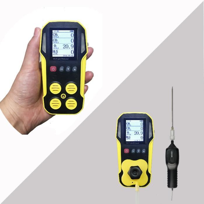 CH4, CO2, H2s, O2 Biogas Analyzer for The Main 4 Gases in Biogas Production Biogas Detector