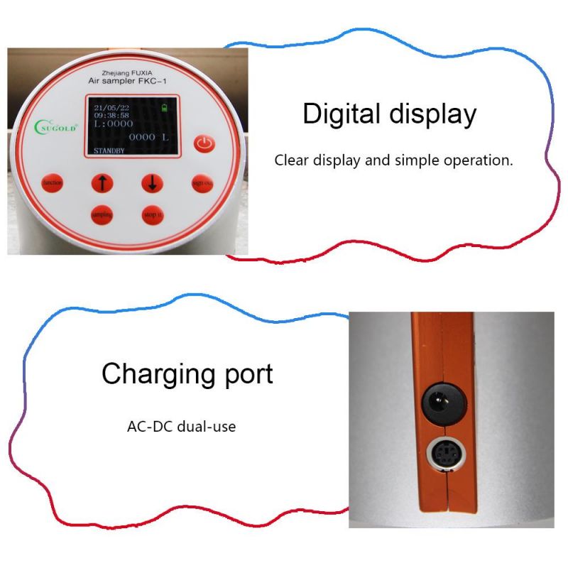 Fkc-1 Type Microbiological Air Sampler