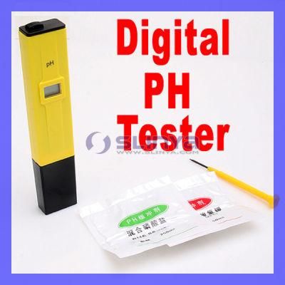 Water 14 to 0 Mini Portable Chemical Digital pH Tester Meter