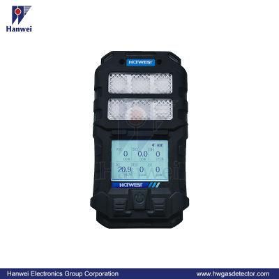 Steelworks, Sewage Treatment Plant Usage Portable Multi Gas Detector Co/Nh3/H2s/O2/CH4