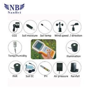 Hand-Held Agricultural Weather Monitor with Ce