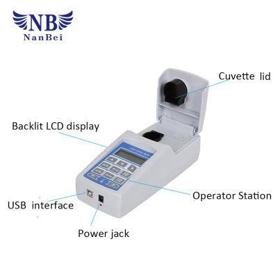 Digital Portable Turbidity Meter with Ce