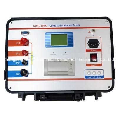 Gdhl Series DC Loop Resistance Tester for Circuit Breaker