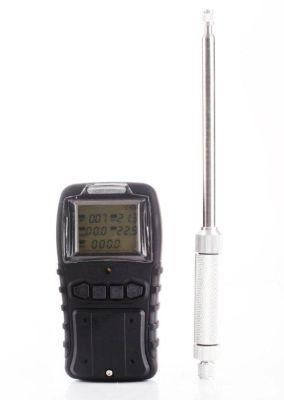 Light Weight Portable Pump Sampling 4 Multi Gas Detector (CO, H2S, O2 and CH4)