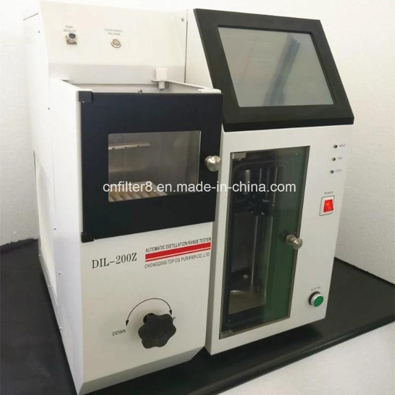 Astmd86 Gasoline Kerosene Diesel Crude Oil Distillation Range Tester (DIL-100Z)