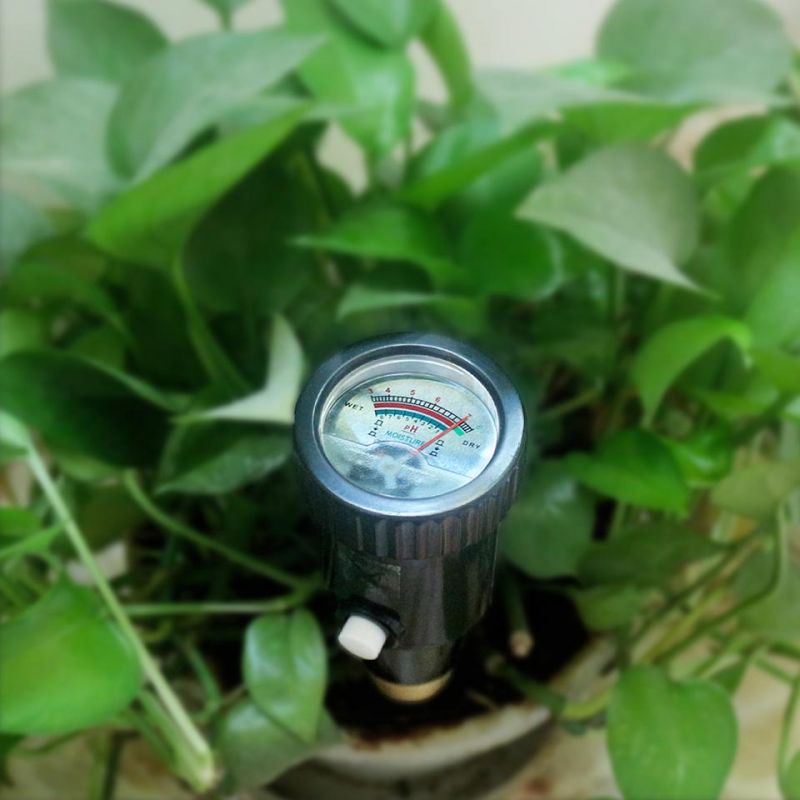 New Soil pH Moisture Meter Handheld Moisture Humidity Meter pH Tester for Garden Soil Metal Probevt-05 10-80% Hygrometer